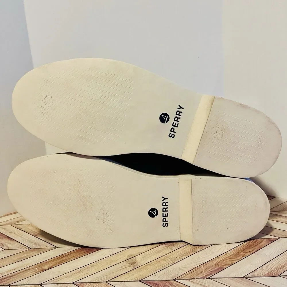 Sperry Authentic Original Double‎ Sole Venetian Loafer M 11.5 Navy Blue STS25570